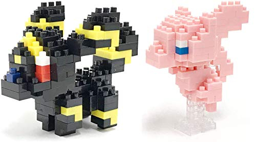 Paquete Nanoblock - Umbreon Y Mew - Pokémon - Japón - Venta Internacional.