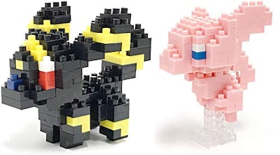 Foto 1 | Paquete Nanoblock - Umbreon Y Mew - Pokémon - Japón - Venta Internacional.