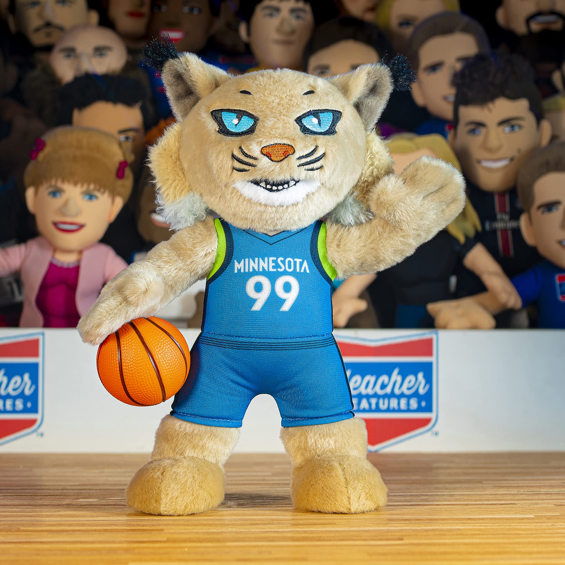 Foto 3 pulgar | Figura De Peluche Bleacher Creatures Minnesota Lynx Prowl 10 - Venta Internacional.
