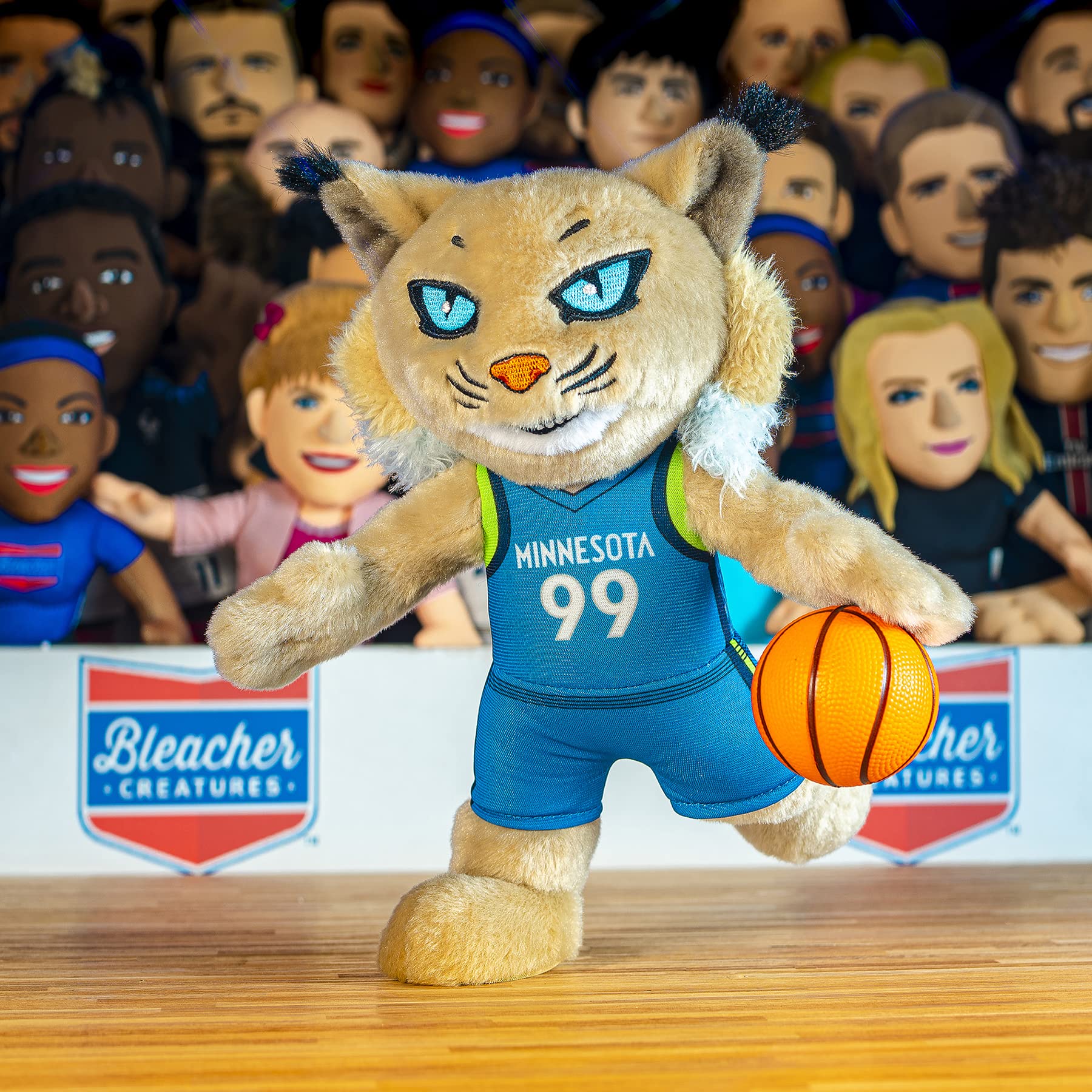 Foto 5 pulgar | Figura De Peluche Bleacher Creatures Minnesota Lynx Prowl 10 - Venta Internacional.