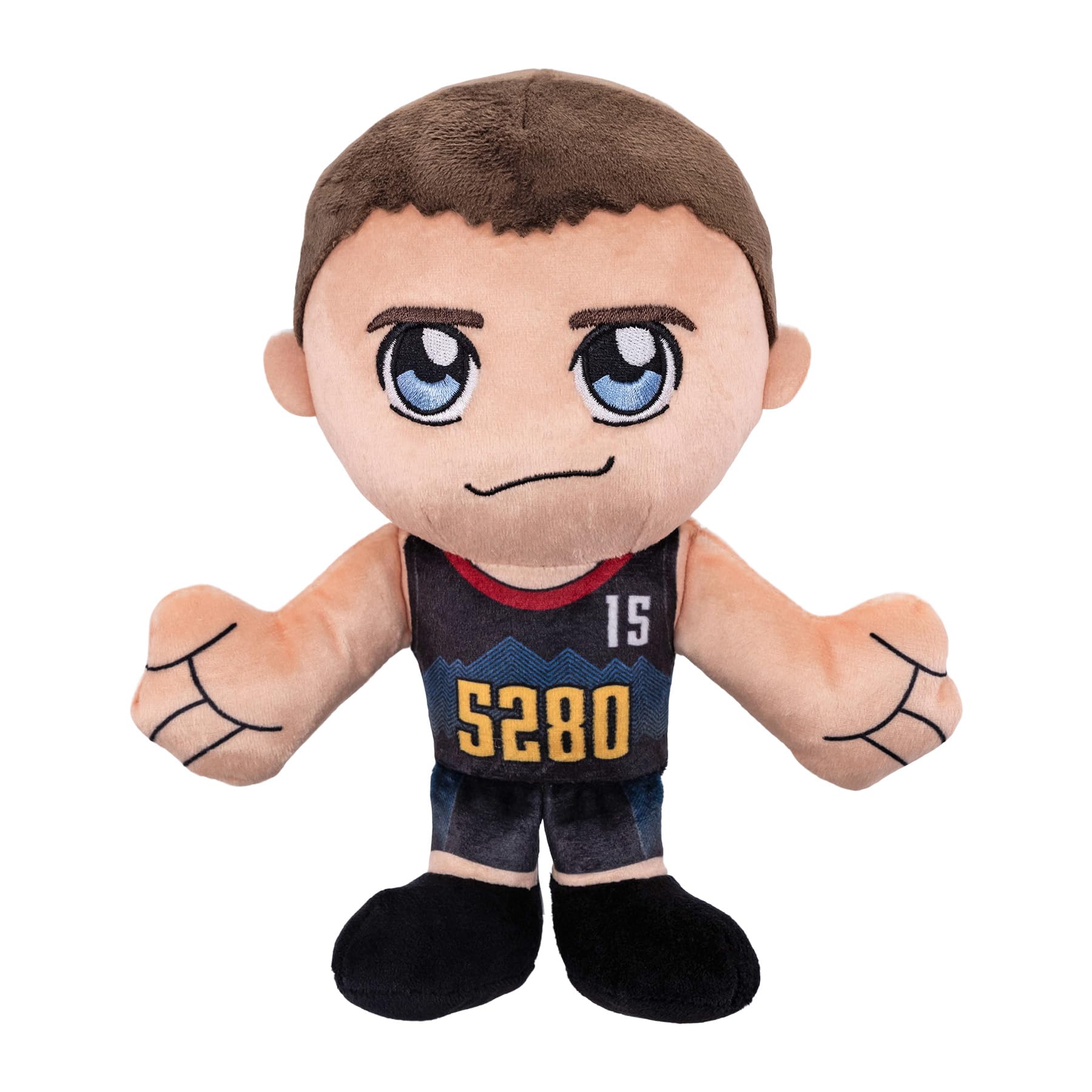 Foto 4 pulgar | Peluche Bleacher Creatures Denver Nuggets Nikola Jokic 8 Nba - Venta Internacional.