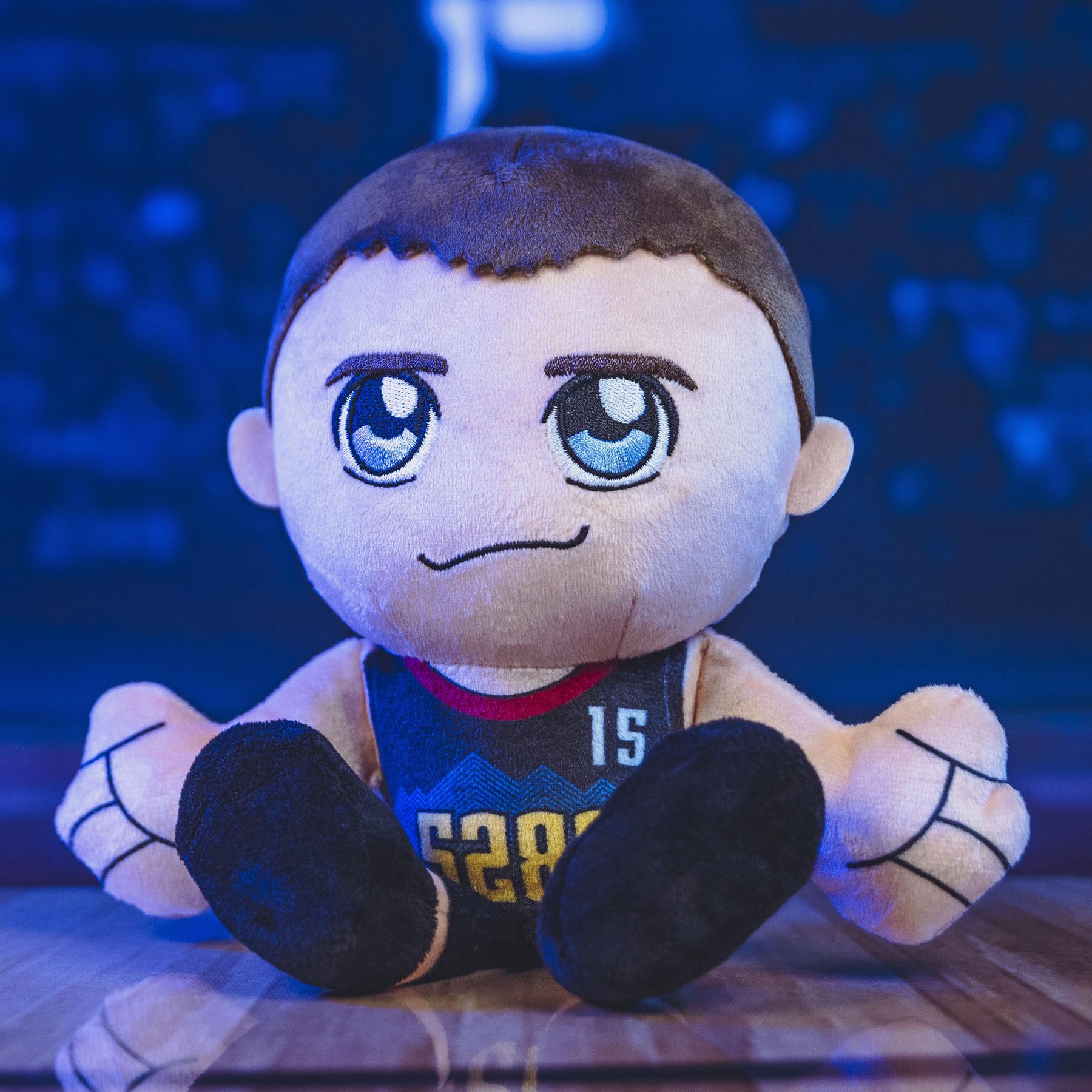 Foto 5 pulgar | Peluche Bleacher Creatures Denver Nuggets Nikola Jokic 8 Nba - Venta Internacional.