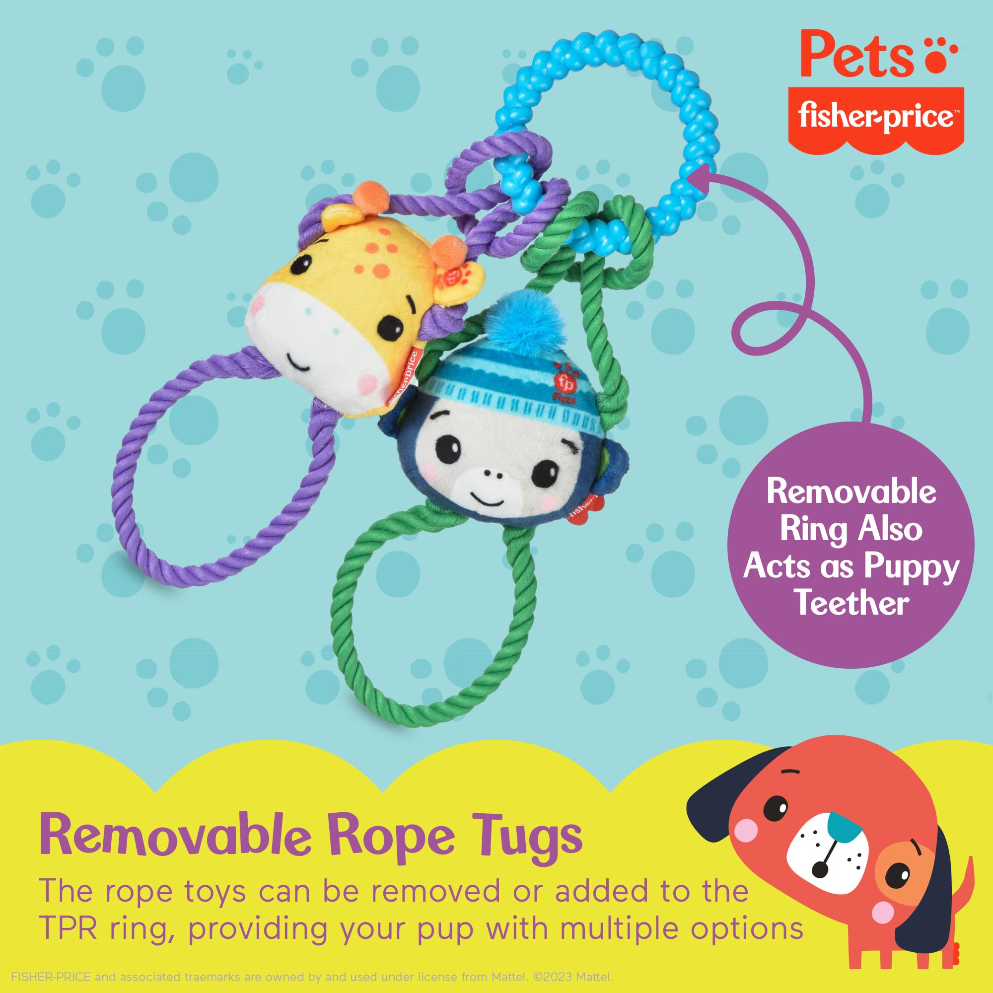 Foto 4 pulgar | Remolcador Interactivo Fisher-price Para Mascotas, Remolca Con Amigos - Venta Internacional.