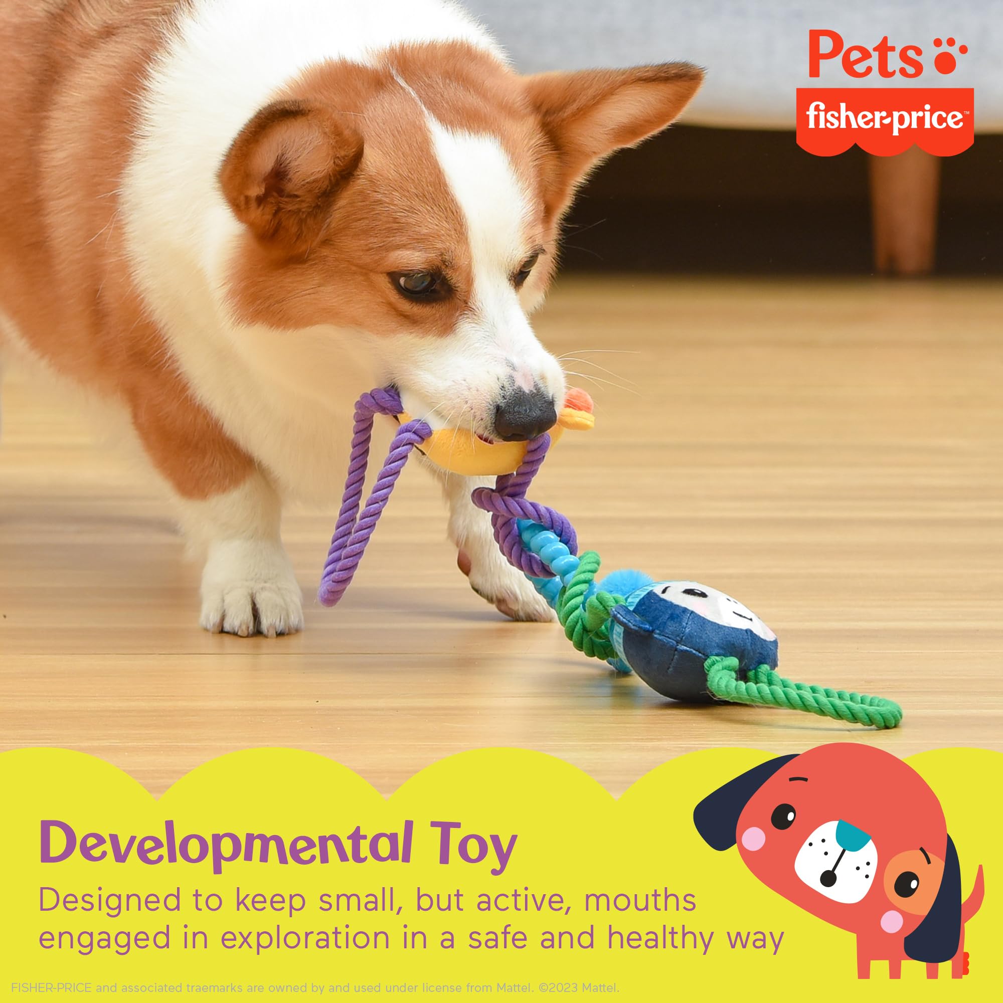 Foto 5 pulgar | Remolcador Interactivo Fisher-price Para Mascotas, Remolca Con Amigos - Venta Internacional.