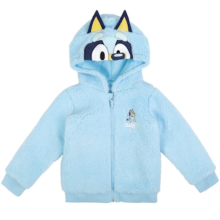 Foto 1 | Sudadera Con Capucha Bluey Little Boys Cozy Sherpa Con Cremallera Para Cosplay Azul 7-8 - Venta Internacional.