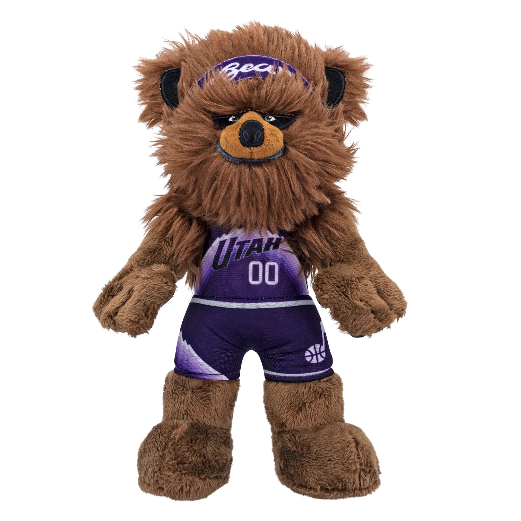 Figura De Peluche Bleacher Creatures Utah Jazz Bear 10, Mascota De La Nba - Venta Internacional.