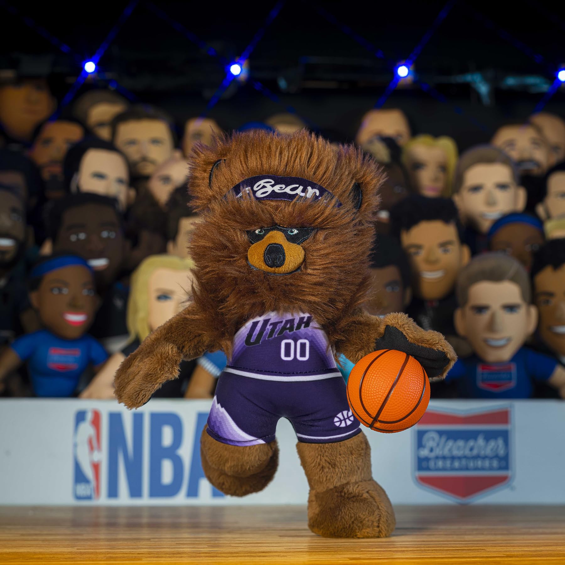 Foto 5 pulgar | Figura De Peluche Bleacher Creatures Utah Jazz Bear 10, Mascota De La Nba - Venta Internacional.