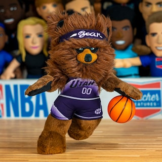 Foto 6 | Figura De Peluche Bleacher Creatures Utah Jazz Bear 10, Mascota De La Nba - Venta Internacional.
