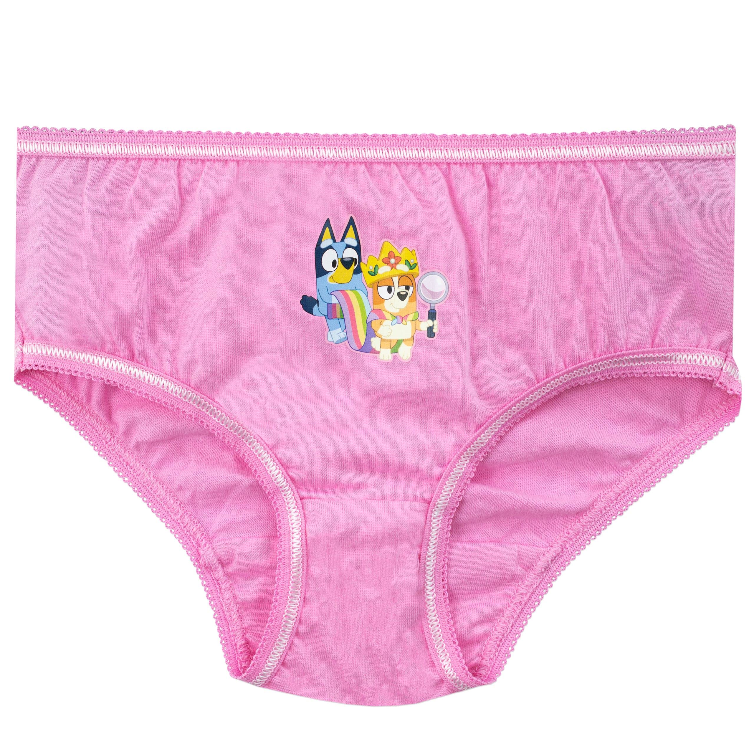 Foto 3 pulgar | Ropa Interior Bluey Girls, Paquete De 5, Multicolor, Talla 7 - Venta Internacional.