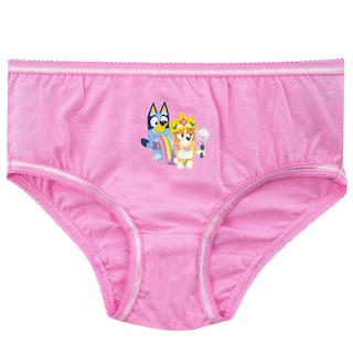 Foto 2 | Ropa Interior Bluey Girls, Paquete De 5, Multicolor, Talla 7 - Venta Internacional.