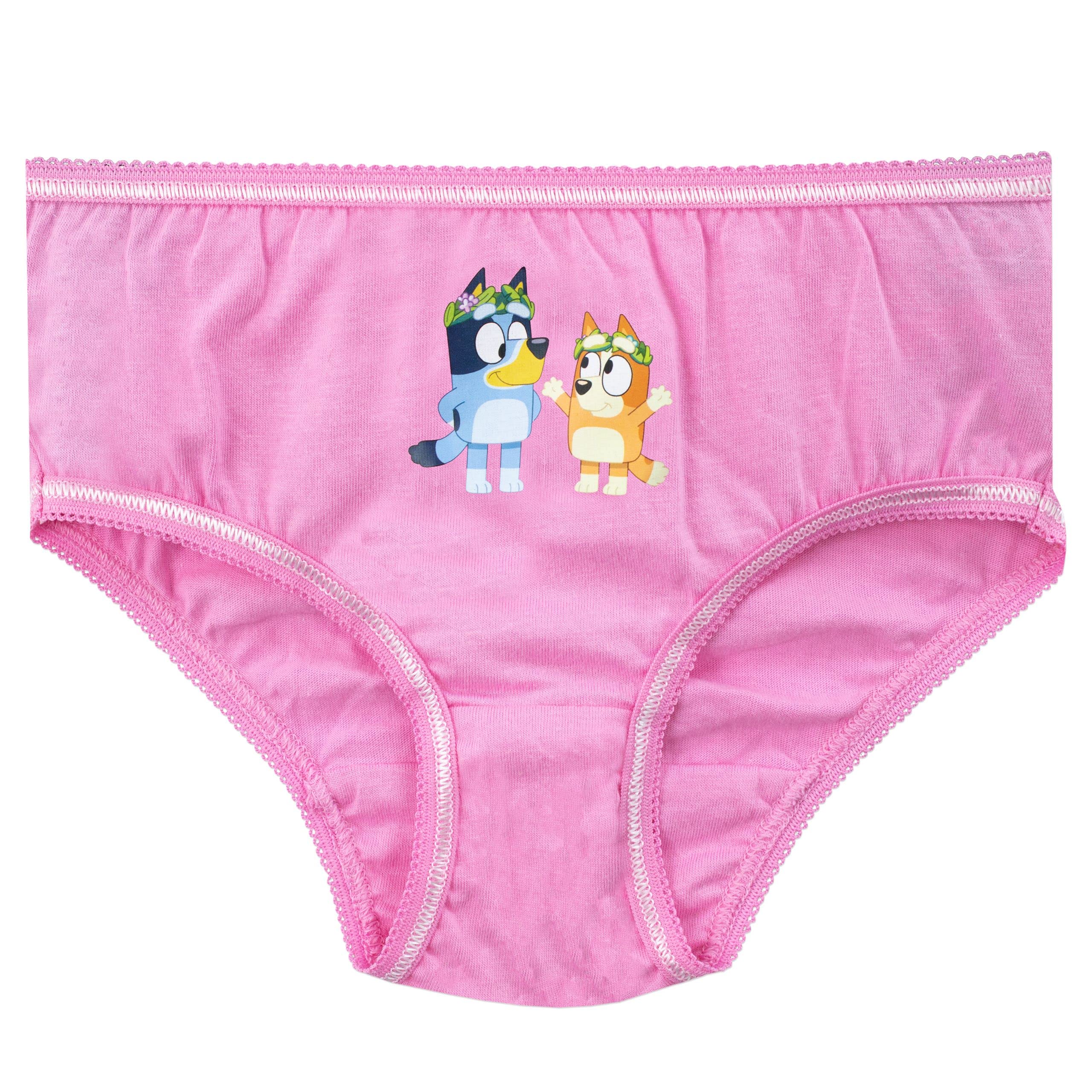 Foto 6 pulgar | Ropa Interior Bluey Girls, Paquete De 5, Multicolor, Talla 7 - Venta Internacional.