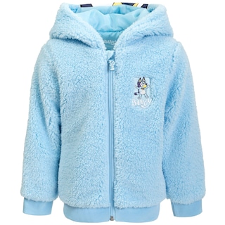 Foto 5 | Sudadera Con Capucha Bluey Little Boys Cozy Sherpa Con Cremallera Para Cosplay 6, Azul - Venta Internacional.