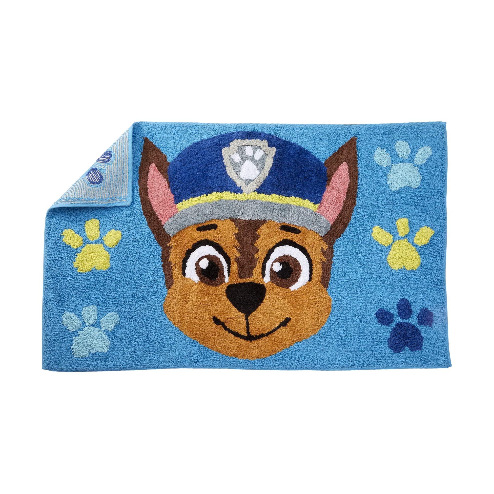 Foto 4 pulgar | Alfombra Decorativa Paw Patrol Chase Kids, 48 X 30 Cm, Algodón Con Mechones - Venta Internacional.