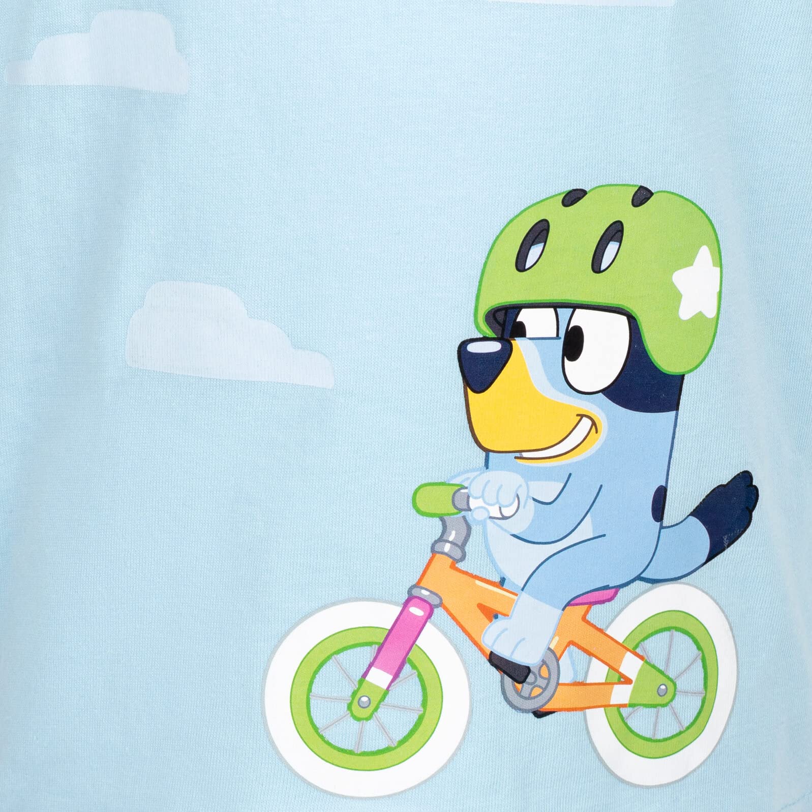Foto 5 pulgar | Pack De 2 Camisetas Bluey Bingo Dad Little Boys, Color Azul/gris, Talla 6 - Venta Internacional.