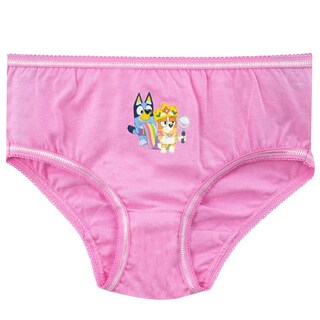 Foto 2 | Ropa Interior Bluey Girls, Paquete De 5, Multicolor, Talla 6 - Venta Internacional.
