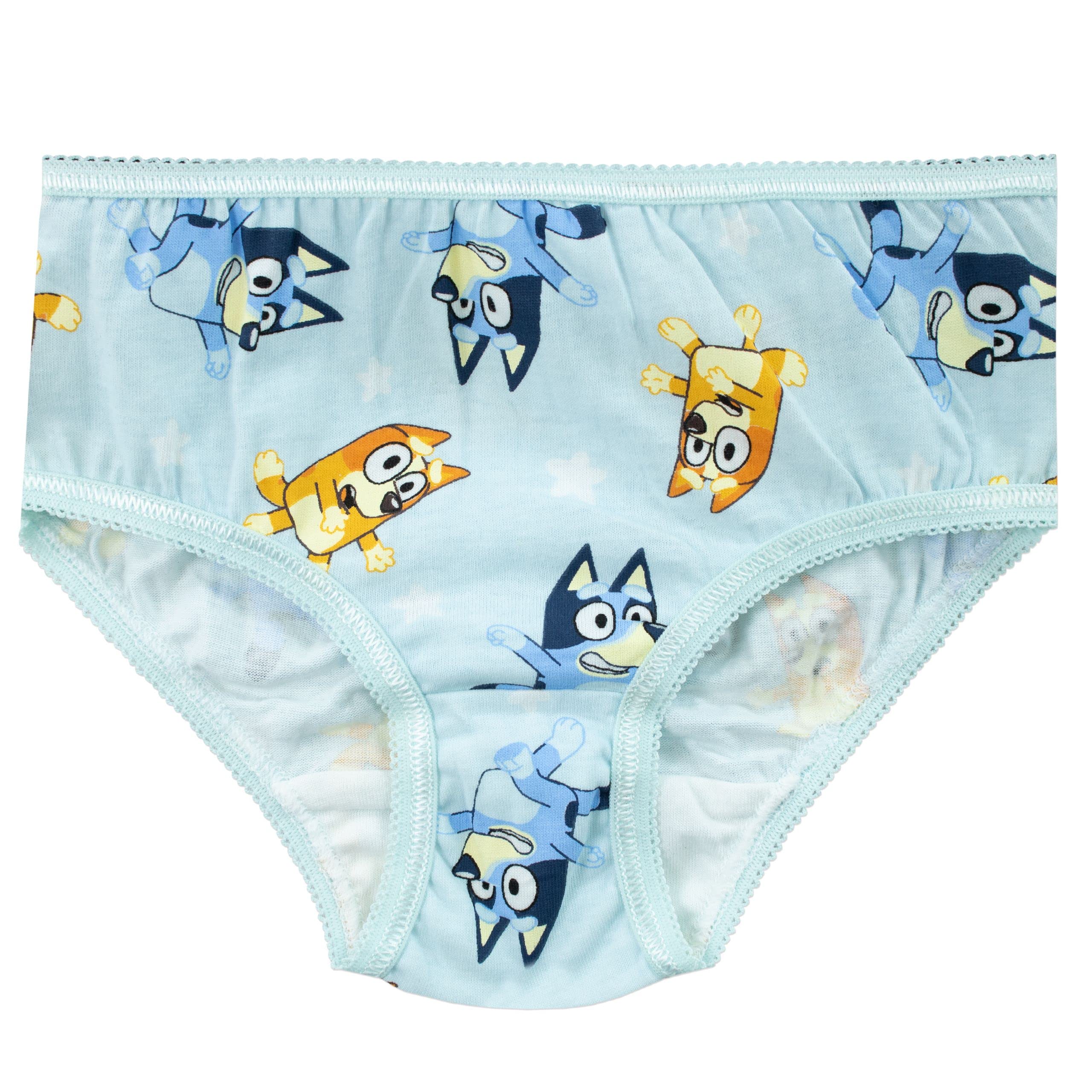 Foto 4 pulgar | Ropa Interior Bluey Girls, Paquete De 5, Multicolor, Talla 6 - Venta Internacional.
