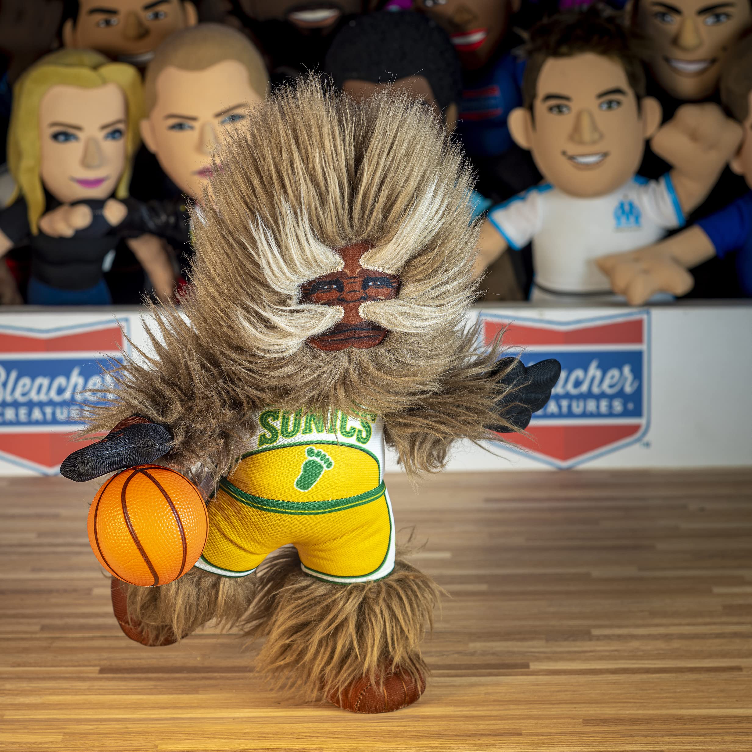 Foto 7 pulgar | Figura De Peluche Bleacher Creatures Seattle Supersonics Squatch 10 - Venta Internacional.
