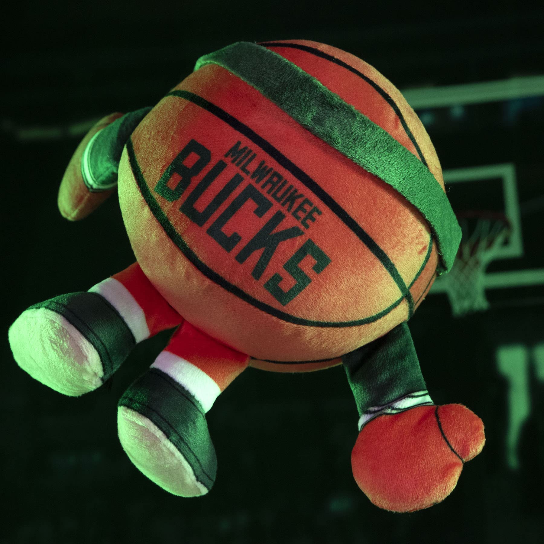 Foto 8 pulgar | Peluche Bleacher Creatures Milwaukee Bucks 8 Kuricha Basketball - Venta Internacional.