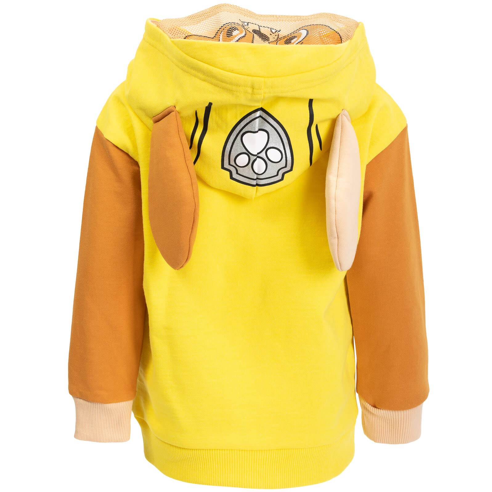 Foto 7 pulgar | Sudadera Con Capucha De Paw Patrol Rubble De Forro Polar Con Cremallera Para Niños - Venta Internacional.