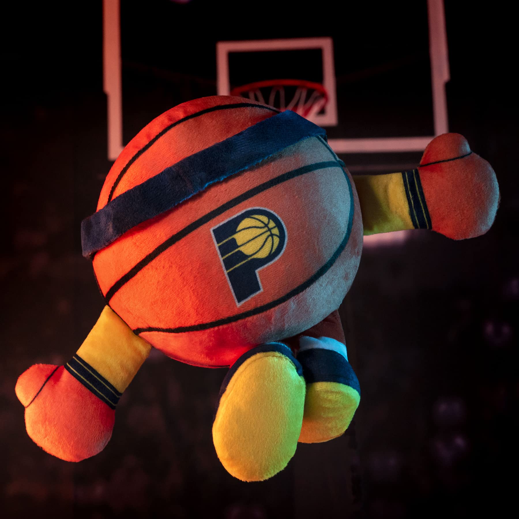 Foto 3 pulgar | Peluche Bleacher Creatures Indiana Pacers 8 Kuricha Basketball - Venta Internacional.