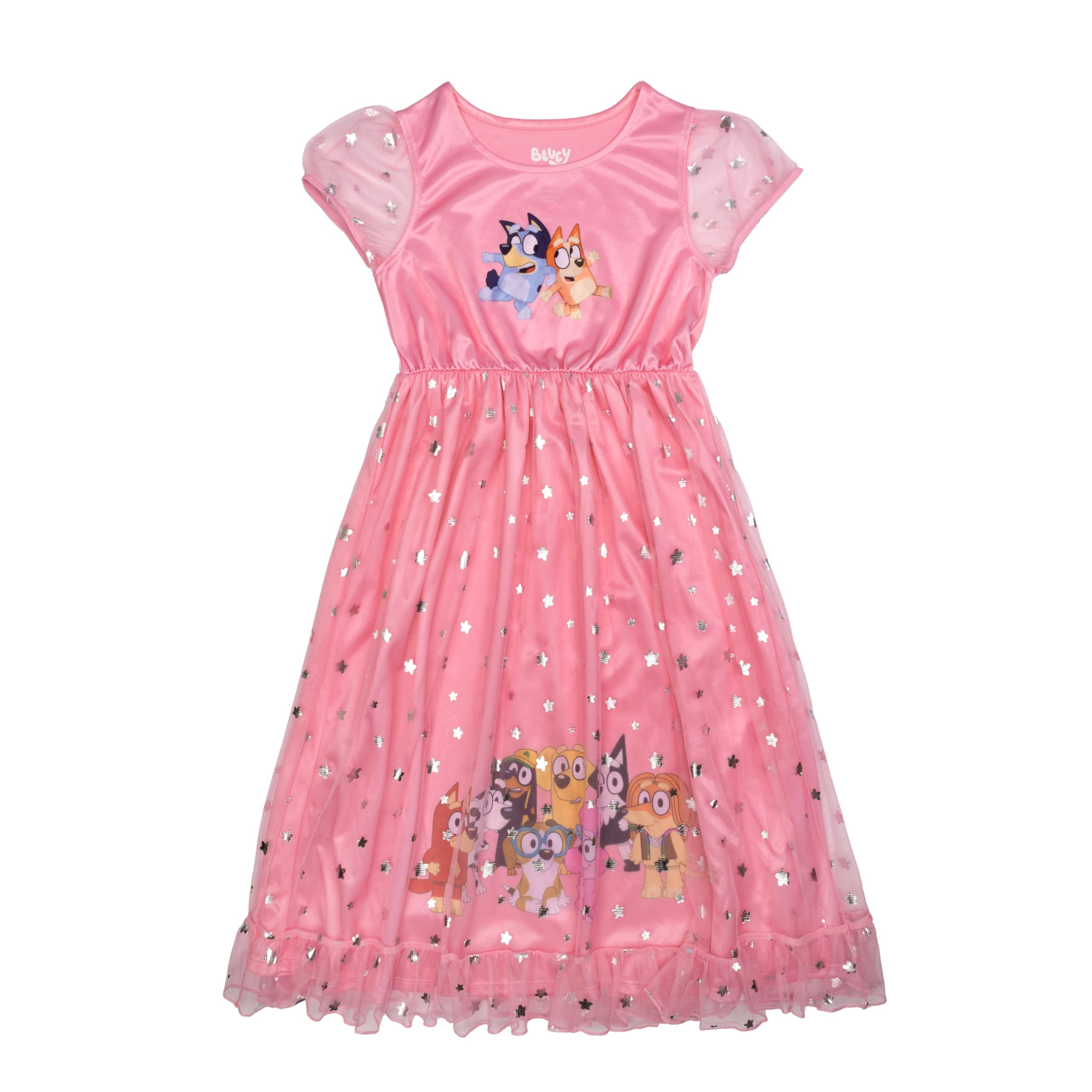 Foto 2 pulgar | Vestido Fantasy Friends 2t Para Niñas Nightgown Bluey - Venta Internacional.