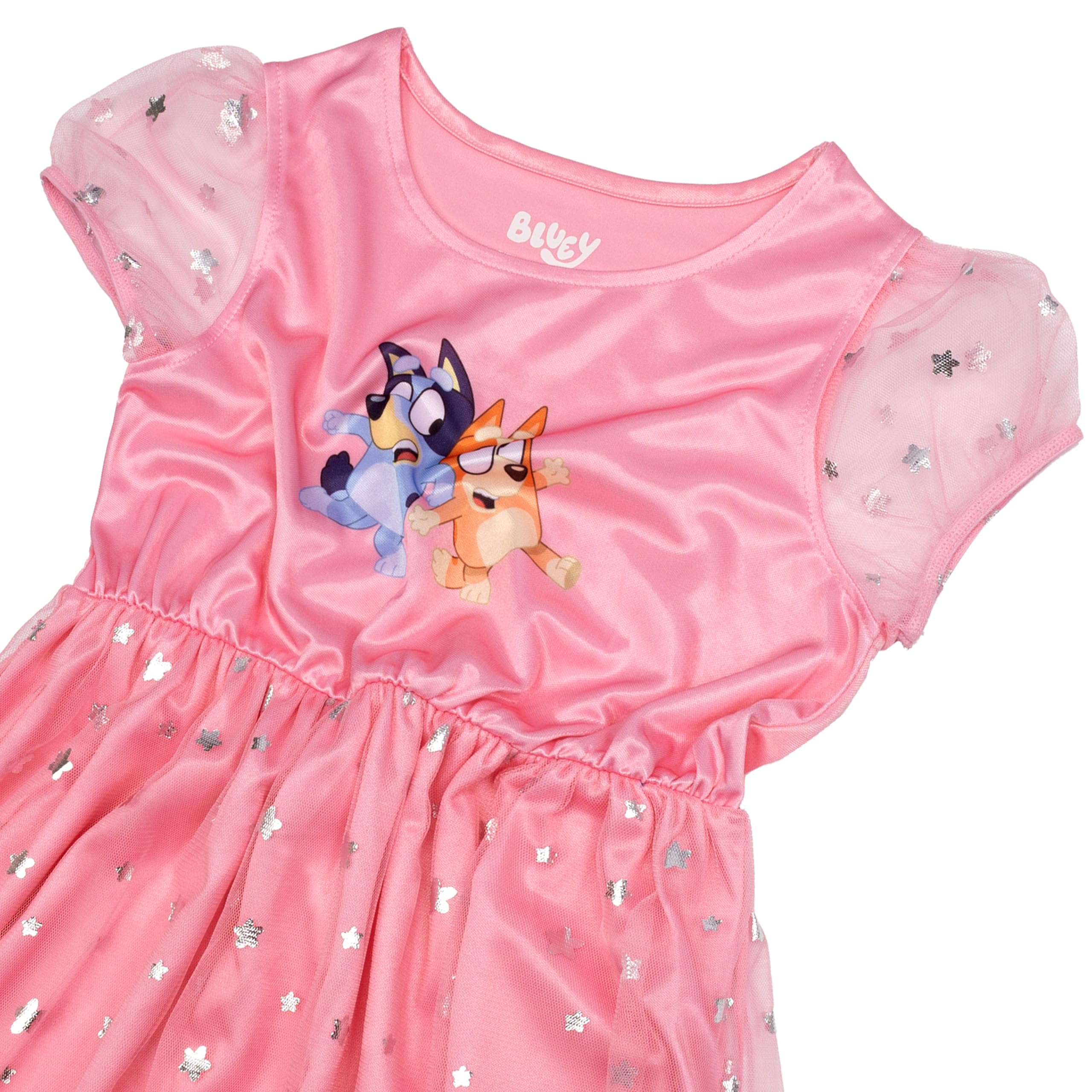 Foto 4 | Vestido Fantasy Friends 2t Para Niñas Nightgown Bluey - Venta Internacional.