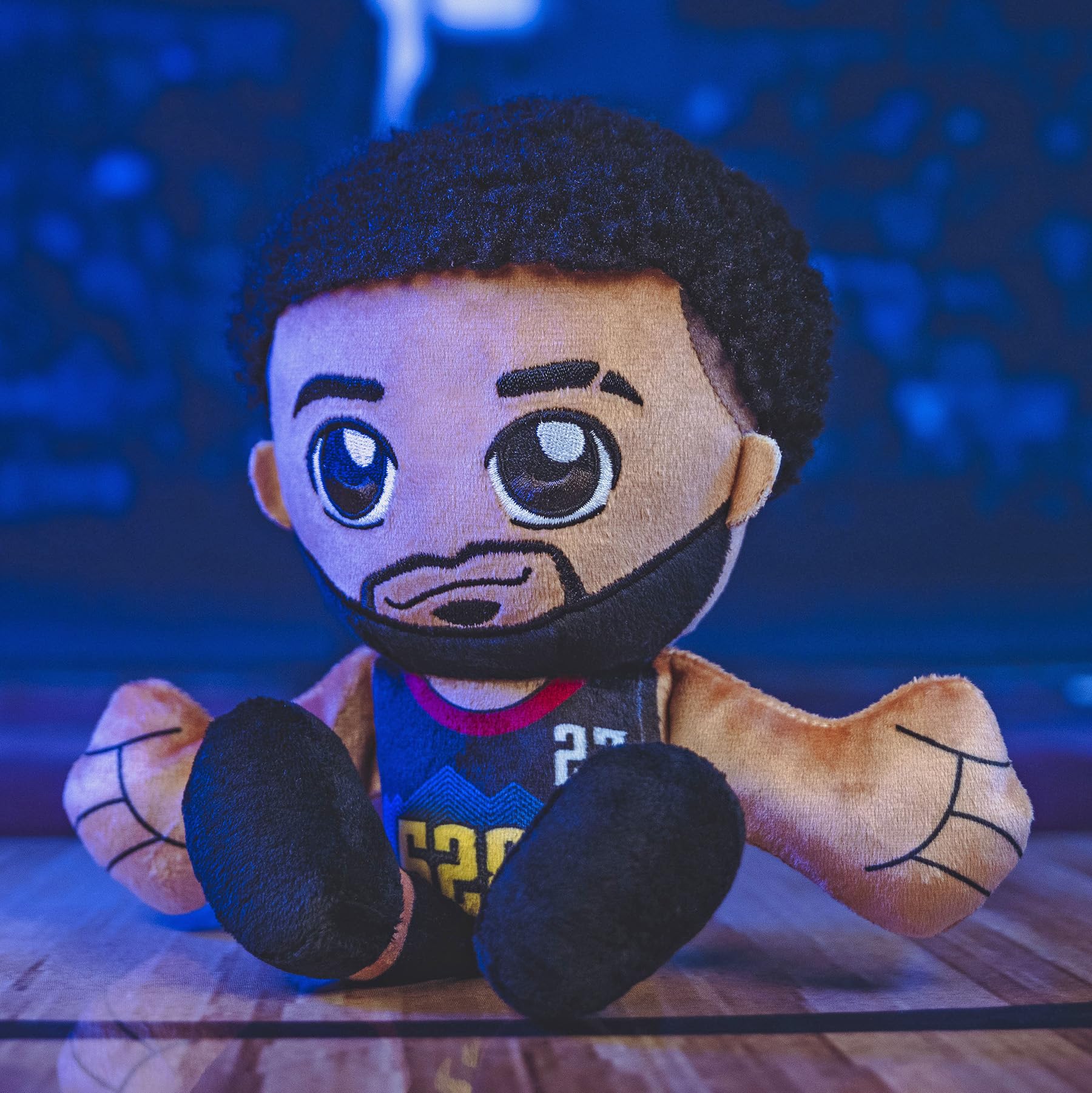 Foto 5 pulgar | Peluche Bleacher Creatures Denver Nuggets Jamal Murray 8 Nba - Venta Internacional.