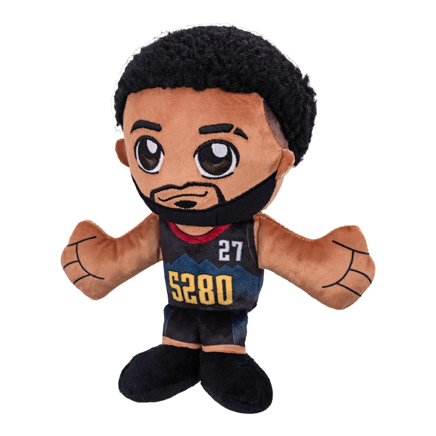 Foto 6 pulgar | Peluche Bleacher Creatures Denver Nuggets Jamal Murray 8 Nba - Venta Internacional.
