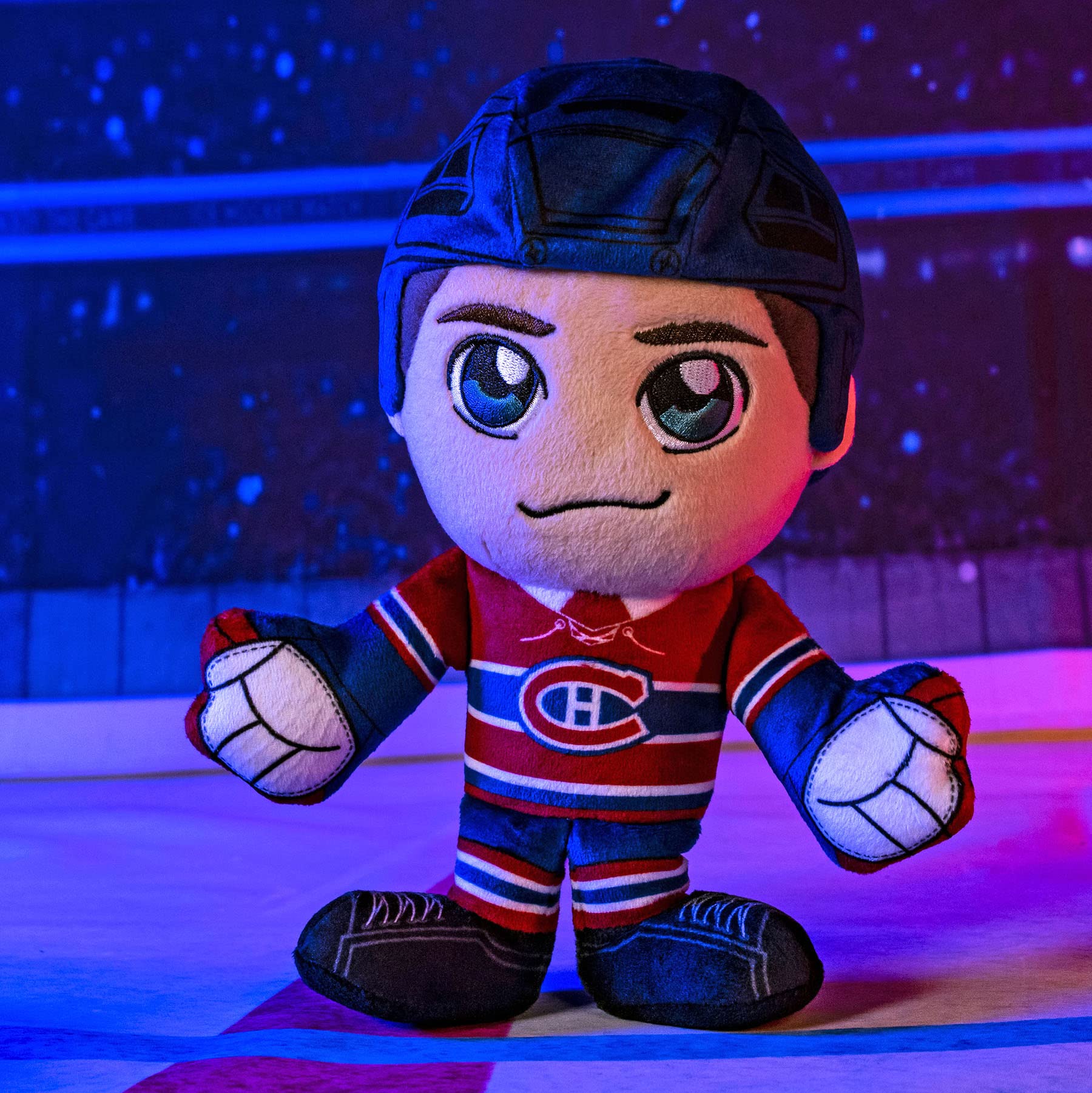 Foto 3 pulgar | Peluche Bleacher Creatures Montreal Canadiens Cole Caufield - Venta Internacional.