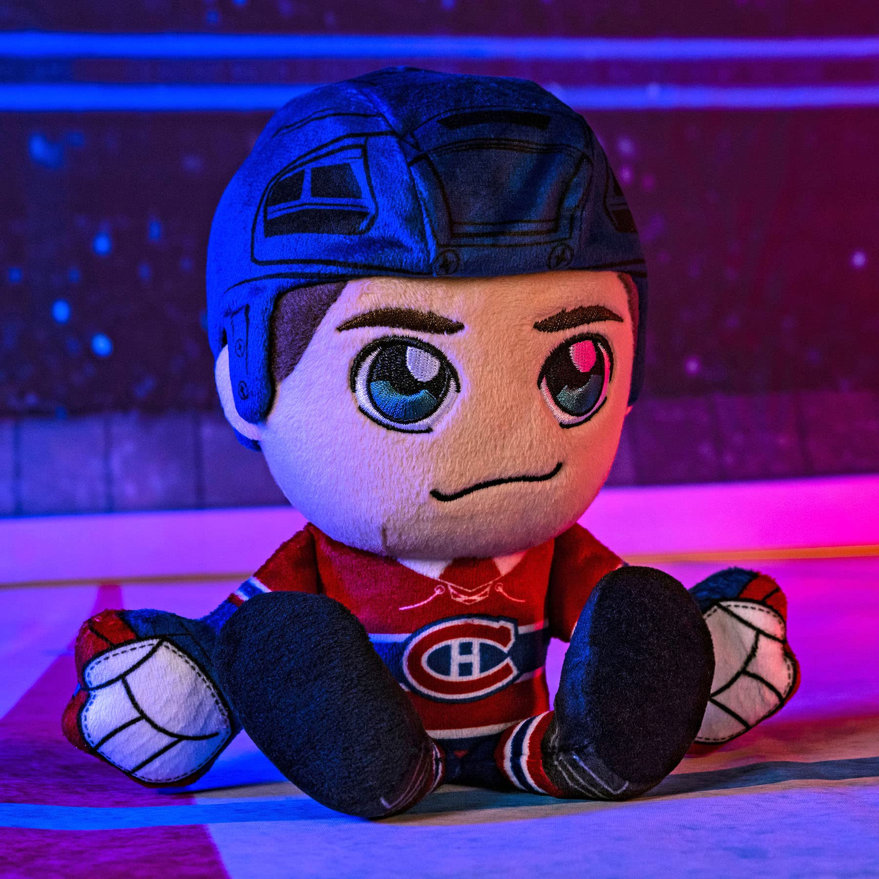 Foto 7 pulgar | Peluche Bleacher Creatures Montreal Canadiens Cole Caufield - Venta Internacional.
