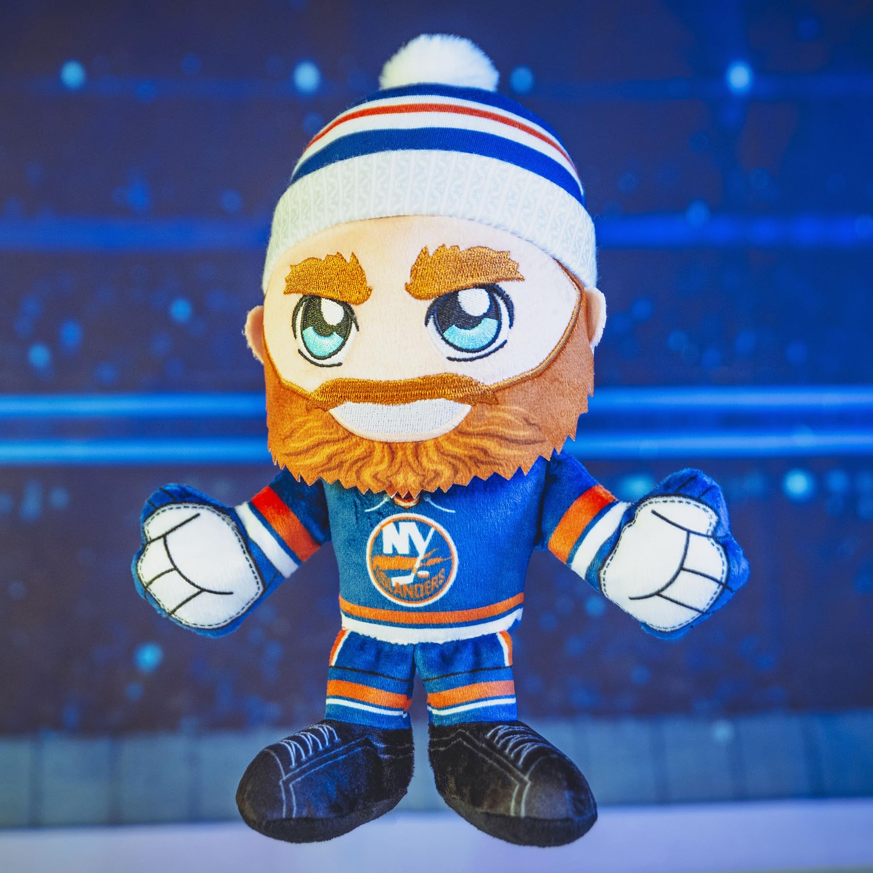 Foto 3 pulgar | Juguete De Peluche Bleacher Creatures New York Islanders Nyisles 8 Nhl - Venta Internacional.