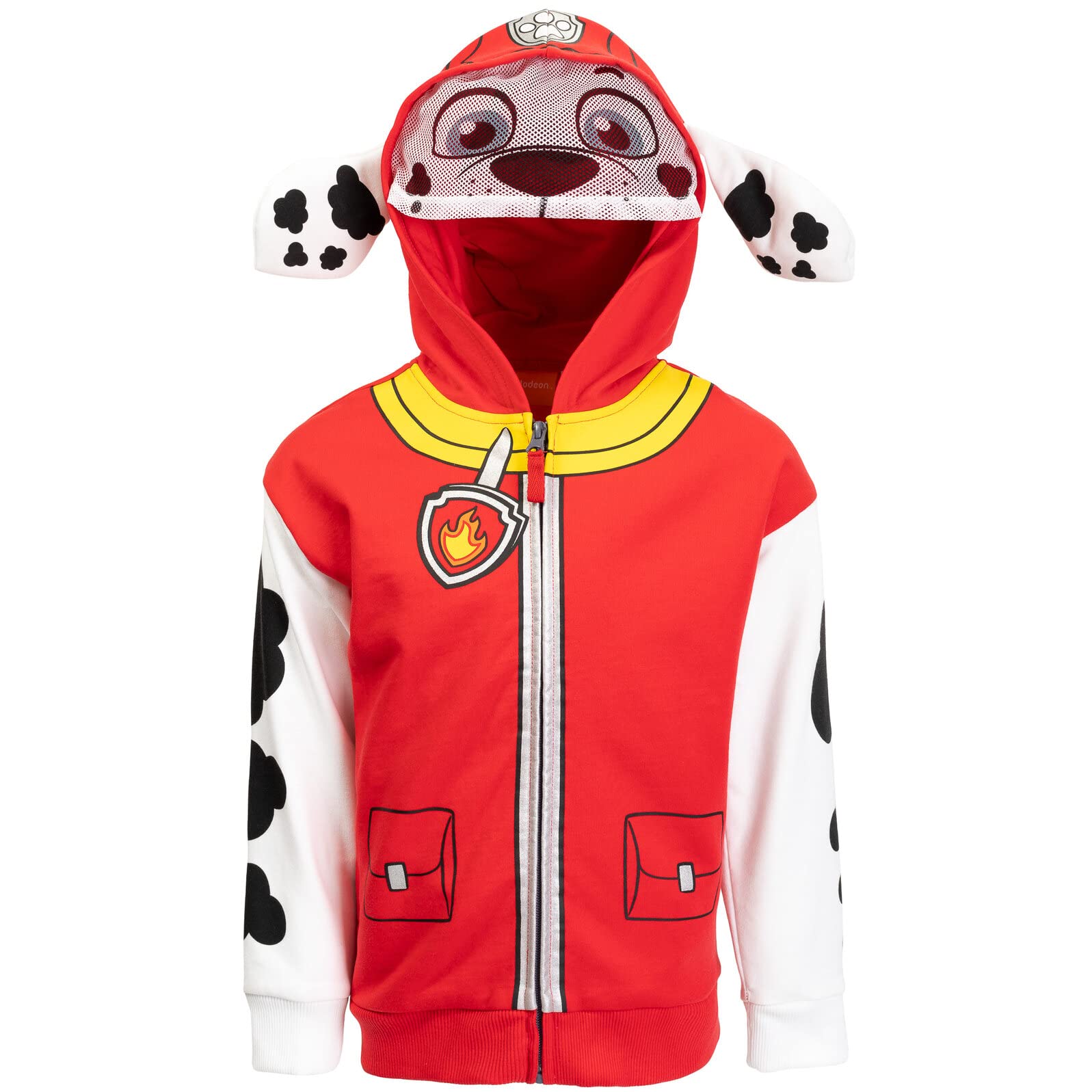 Sudadera Con Capucha Paw Patrol Marshall De Forro Polar Con Cremallera Para Niños Pequeños - Venta Internacional.
