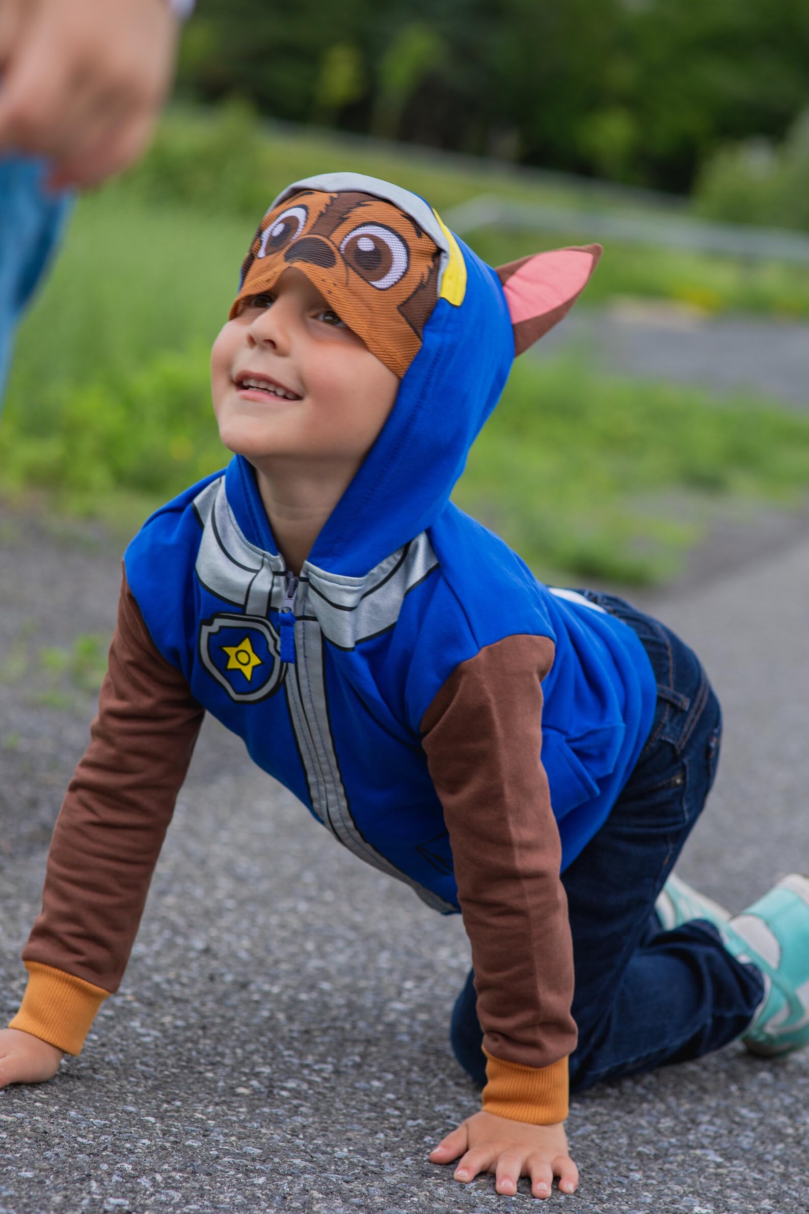 Foto 6 pulgar | Sudadera Con Capucha Paw Patrol Chase De Forro Polar Para Niños De 6 Años - Venta Internacional.