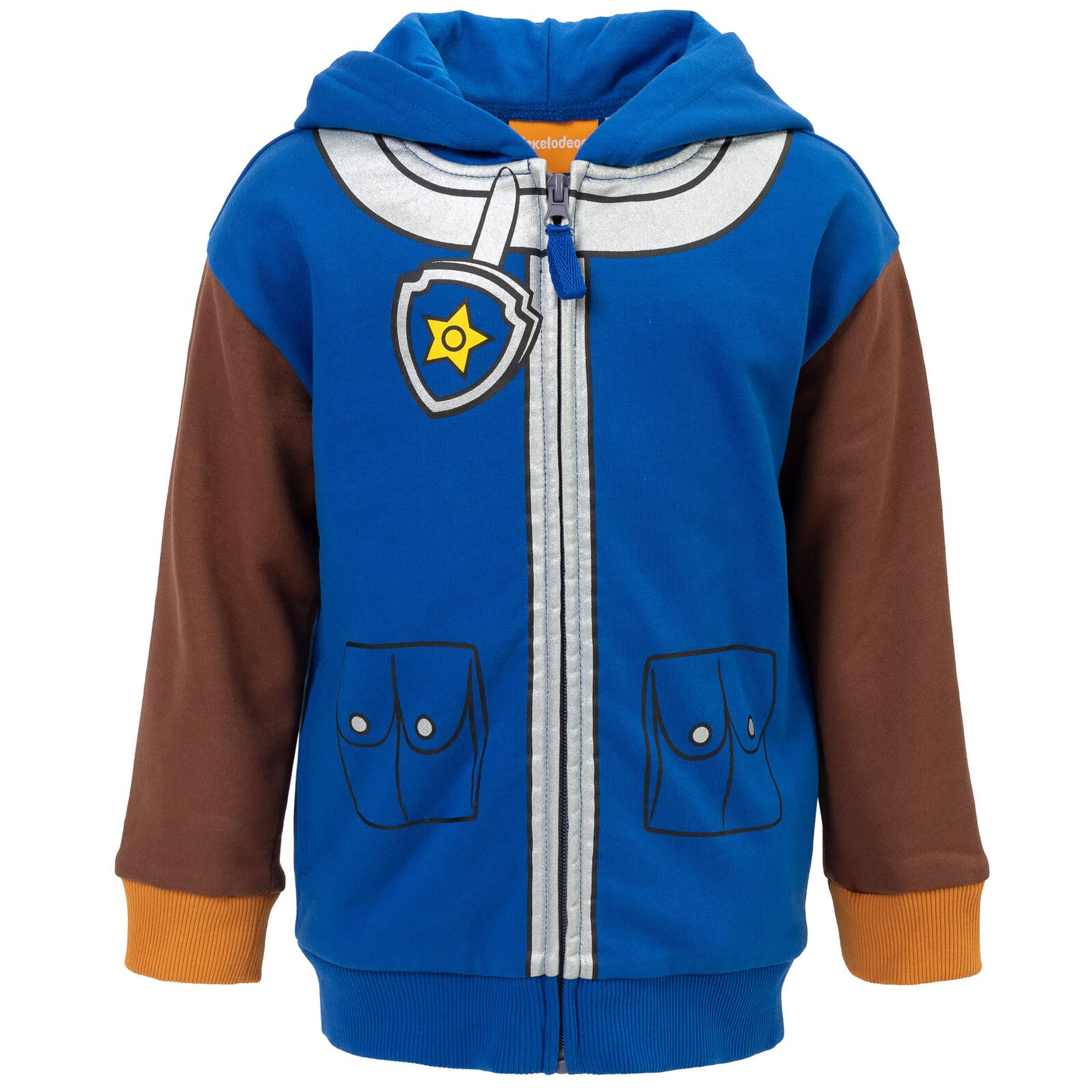Foto 7 pulgar | Sudadera Con Capucha Paw Patrol Chase De Forro Polar Para Niños De 6 Años - Venta Internacional.