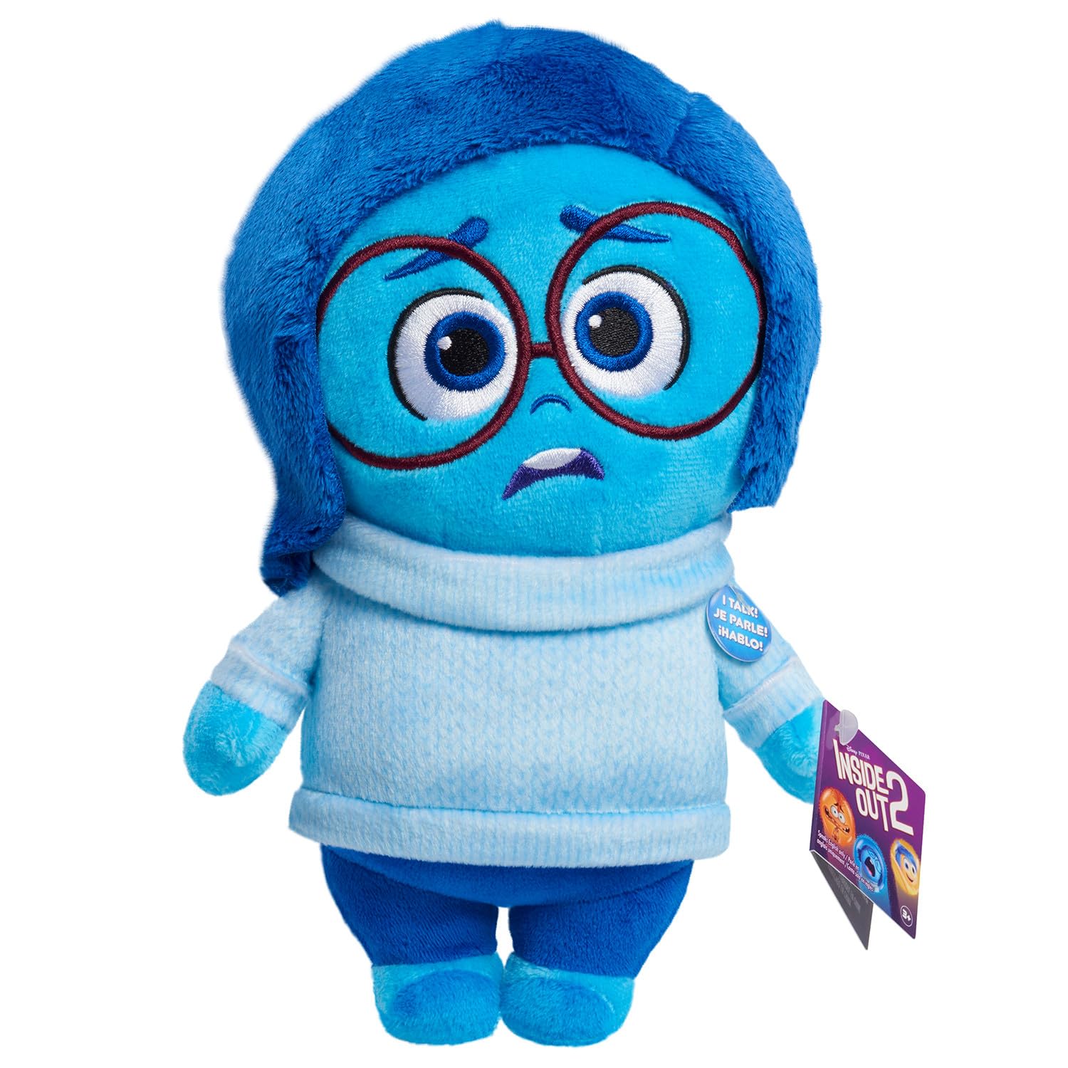 Peluche Just Play Inside Out 2 Talk It Out Sadness 19 Cm - Venta Internacional.