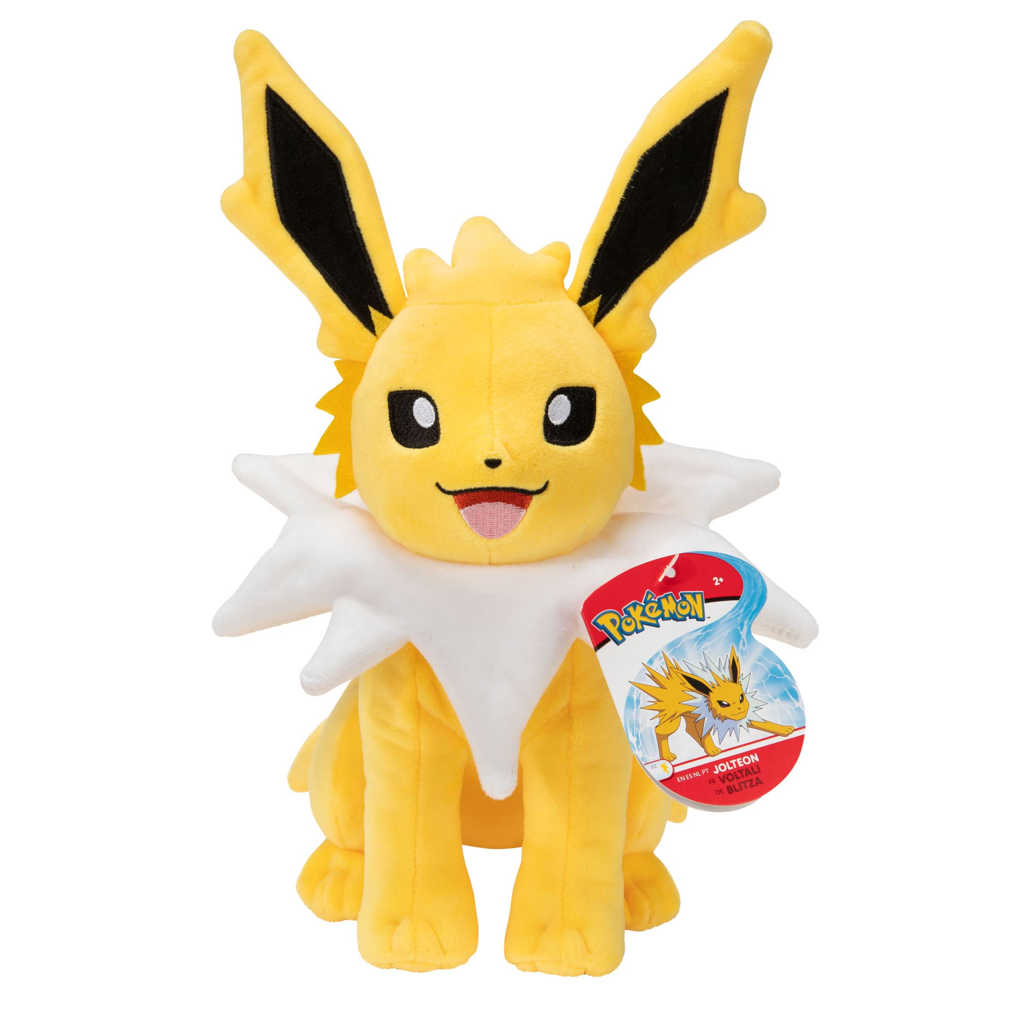 Foto 3 pulgar | Peluche Pokémon Jolteon De 20 Cm, Con Licencia Oficial En 2023 - Venta Internacional.