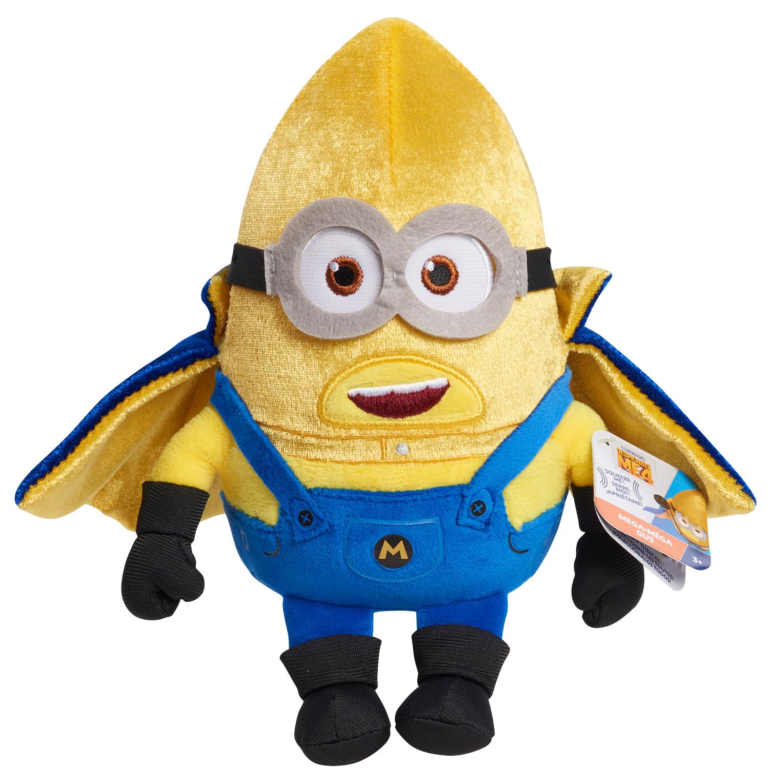 Juguete De Peluche Just Play Illumination Minions Despicable Me 4 Mega Gus - Venta Internacional.