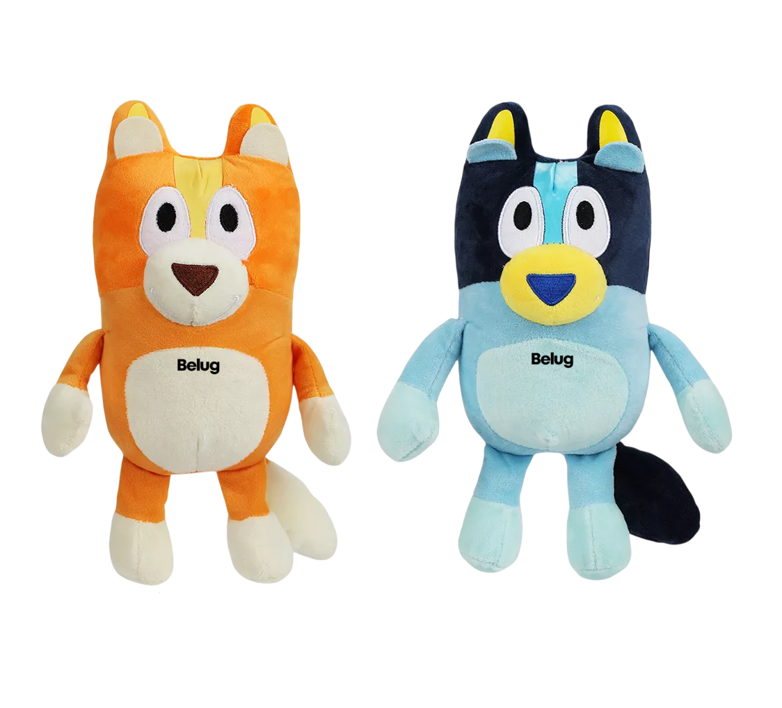 Foto 2 pulgar | Peluches Belug Bluey Familia Bluey Bingo Hermano y Hermana 2 Piezas