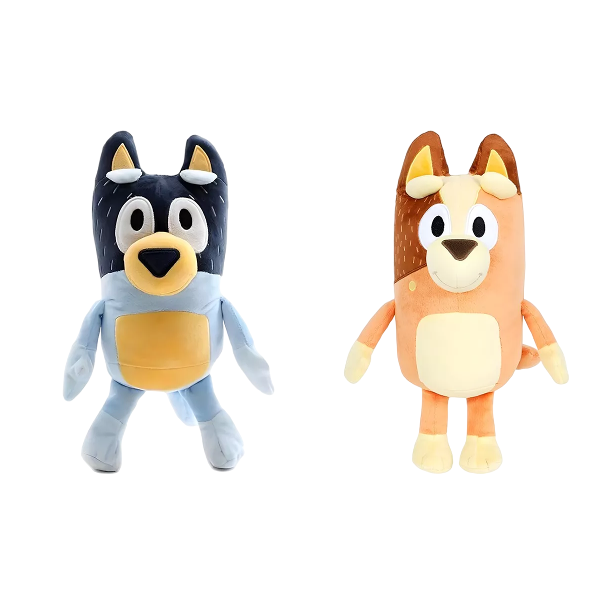 2 Piezas Bluey Familia Bluey Bingo Peluche Mamá Y Papá