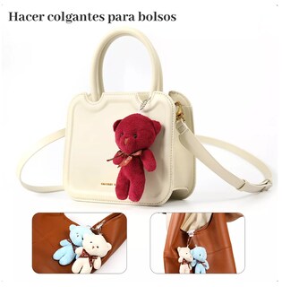 Foto 4 | Llaveros Ositos Miniositos De Peluche Suave Manualidades 15 Pzs Colores