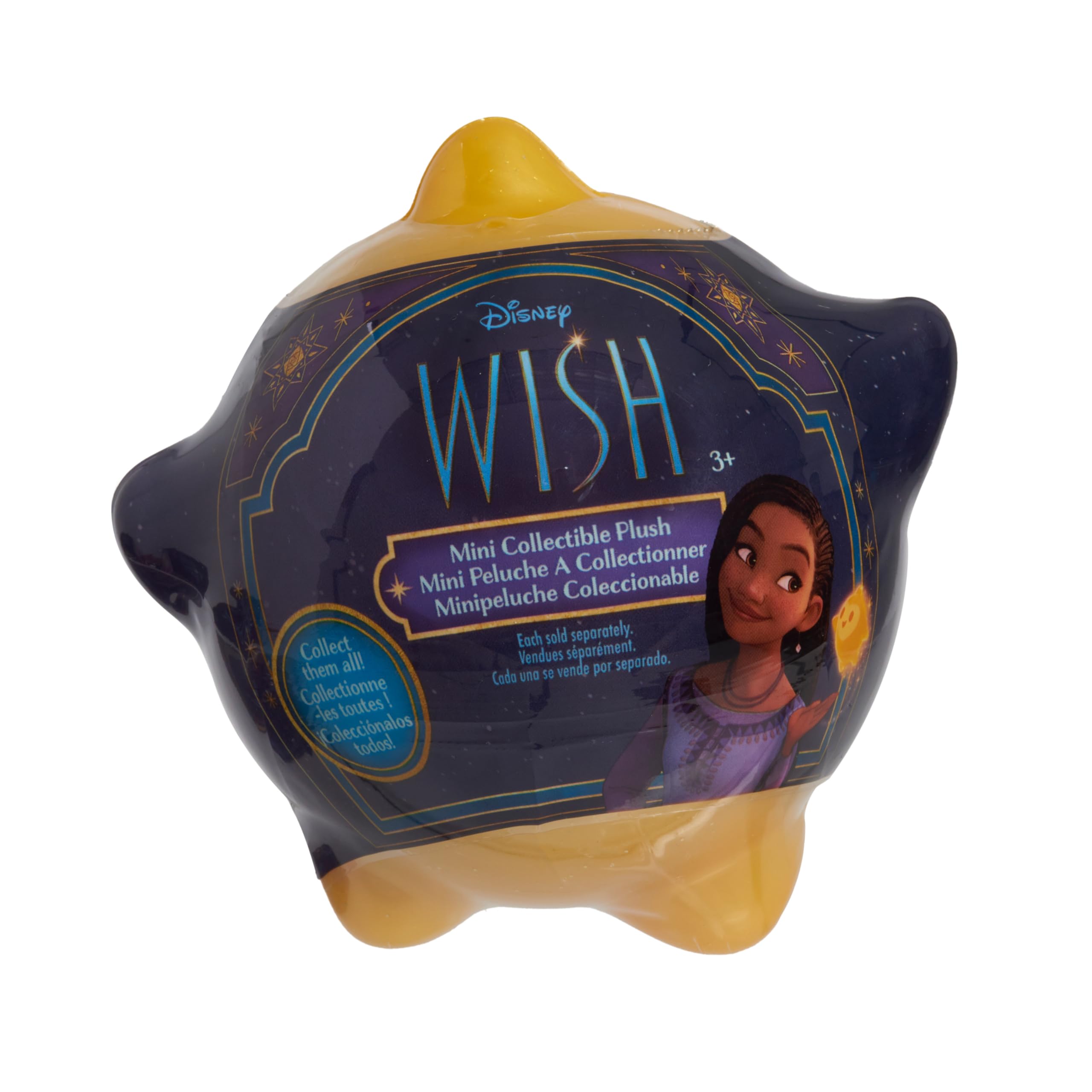 Foto 2 pulgar | Juguete De Peluche Just Play Disney Wish Mini Coleccionable De 8 Cm Con Cápsula - Venta Internacional.