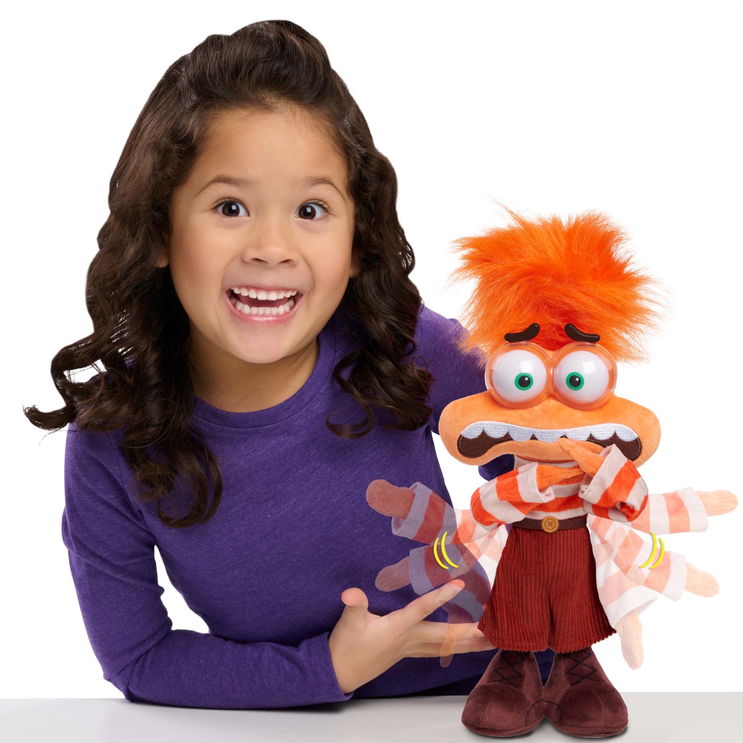 Foto 3 pulgar | Juguete De Peluche Just Play Inside Out 2 Shaking With Anxiety Kids - Venta Internacional.