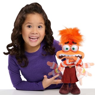 Foto 2 | Juguete De Peluche Just Play Inside Out 2 Shaking With Anxiety Kids - Venta Internacional.