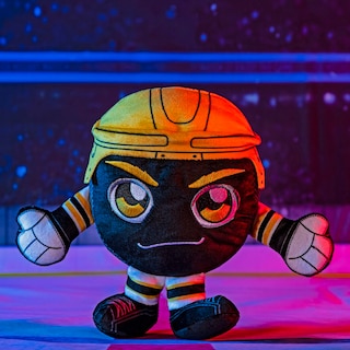 Foto 6 | Disco de Hockey Bleacher Creatures Boston Bruins Kuricha de Peluche - Venta Internacional