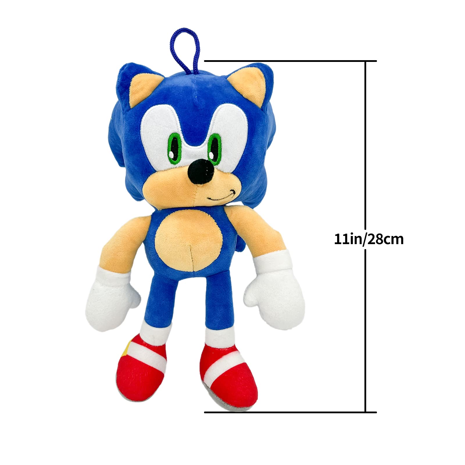 Foto 3 pulgar | Peluche Adatos Sonic de 30 cm-Venta Internacional