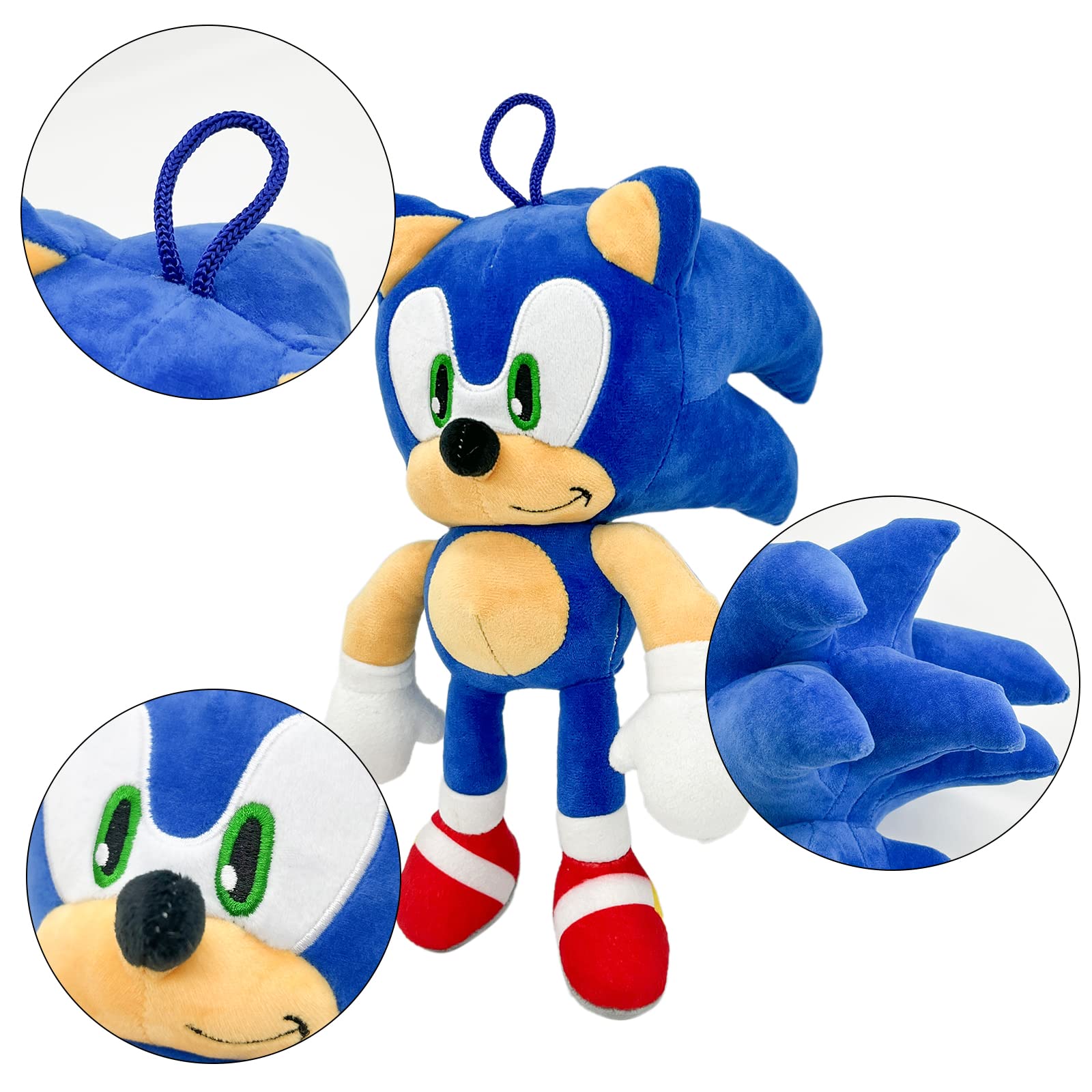 Foto 4 | Peluche Adatos Sonic de 30 cm-Venta Internacional