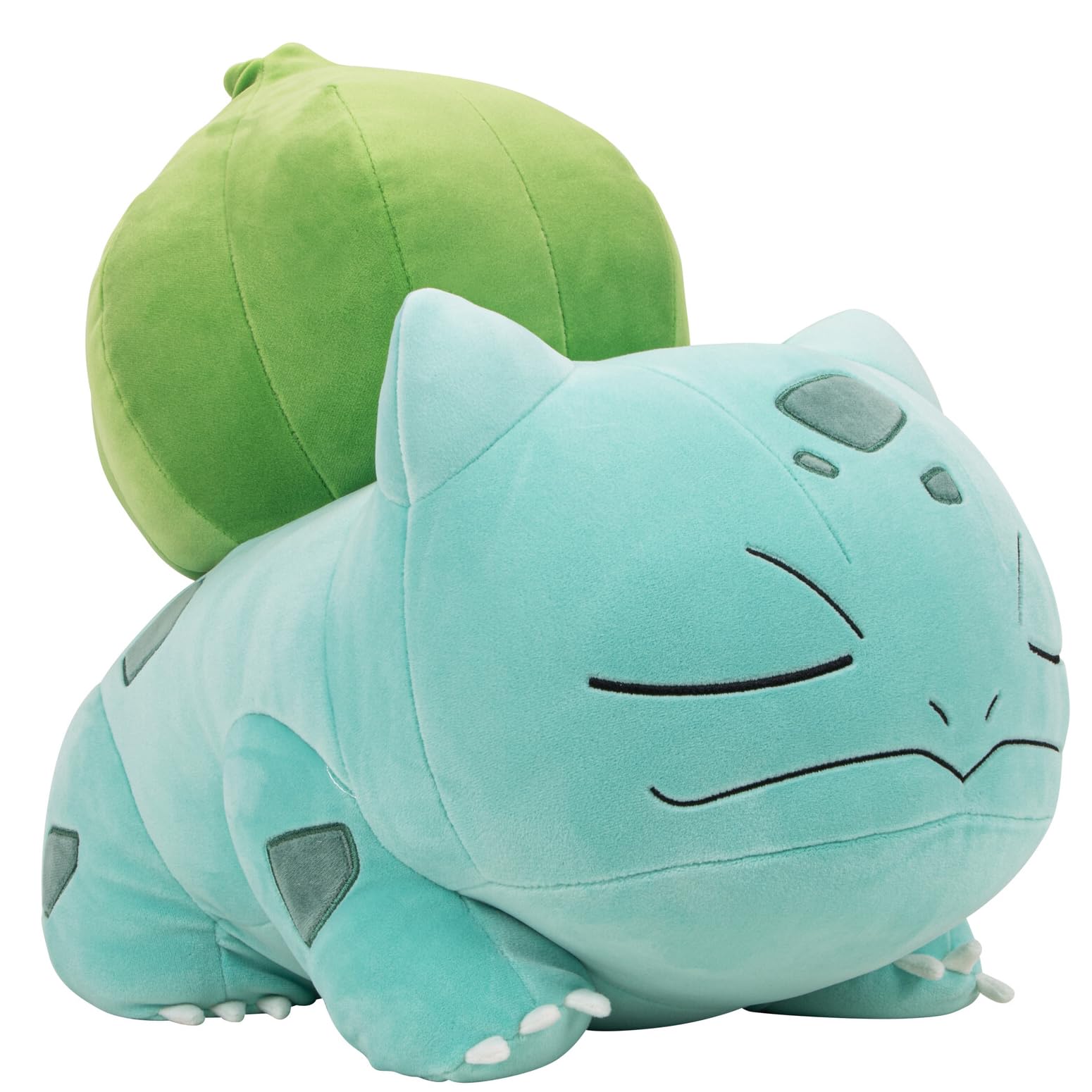 Foto 2 pulgar | Peluche Pokémon Bulbasaur Sleeping 45 Cm Con Licencia Oficial - Venta Internacional.