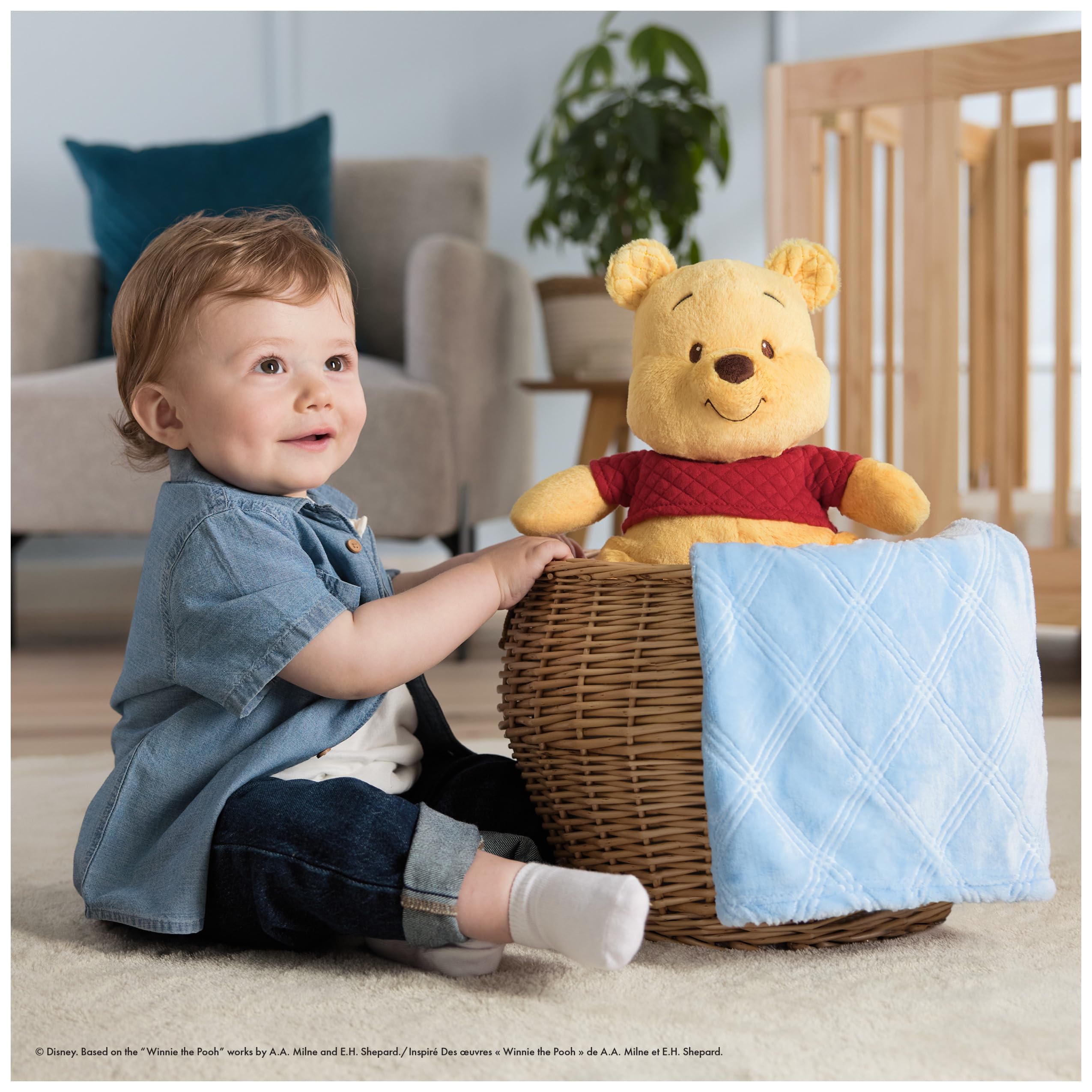 Foto 5 pulgar | Oso De Peluche Gund Disney Winnie The Pooh Para Bebés - Venta Internacional.