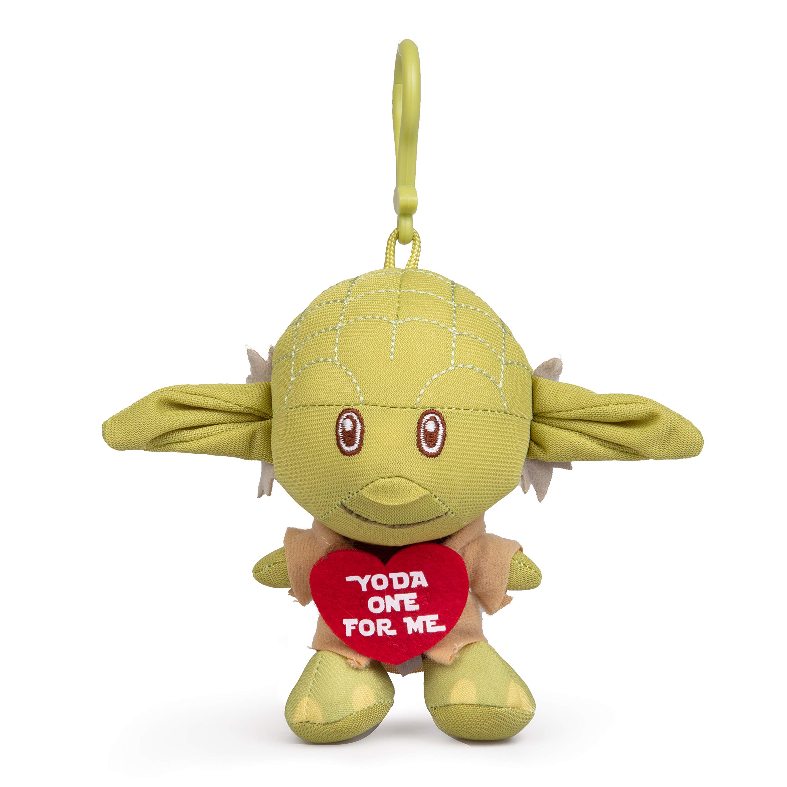 Foto 2 pulgar | Llavero De Felpa Con Licencia Oficial De Star Wars Yoda One For Me - Venta Internacional.