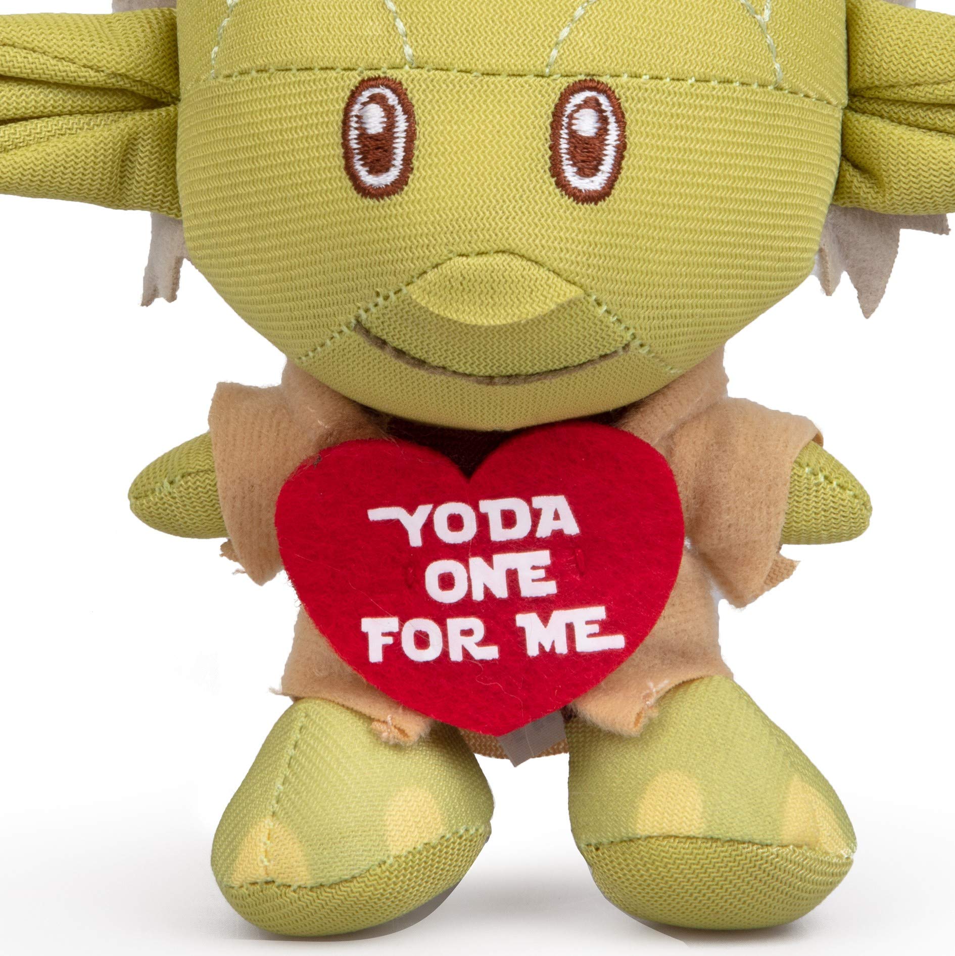 Foto 3 pulgar | Llavero De Felpa Con Licencia Oficial De Star Wars Yoda One For Me - Venta Internacional.